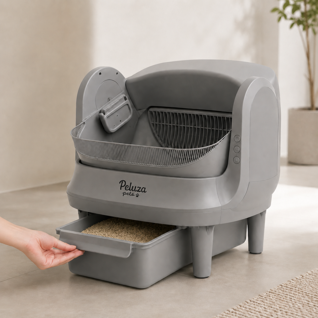 Coming Soon - Raised Cat Litter Box with Splash Guard