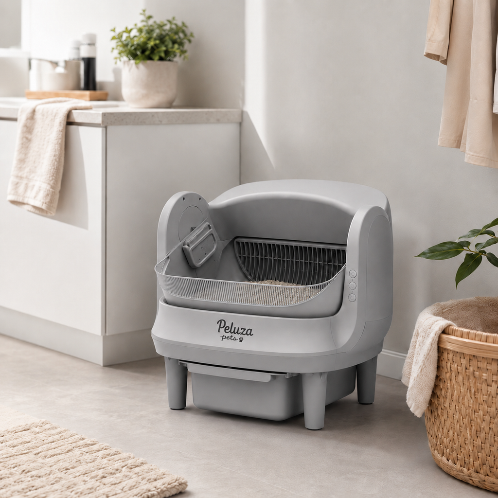 Coming Soon - Raised Cat Litter Box with Splash Guard