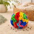 Interactive Snuffle Ball for Dogs – Treat-Hiding Enrichment Toy