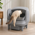 Coming Soon - Raised Cat Litter Box with Splash Guard